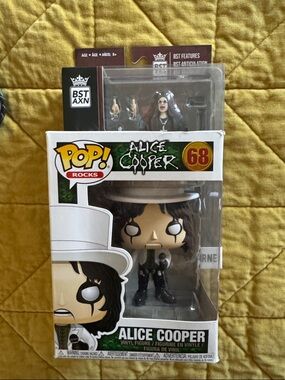 Funko Alice Cooper Pop! Vinyl Figure - White, Black and Ozzy Osbourne figure